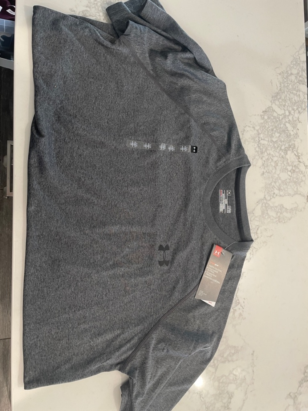 Under Armour Men’s Short Sleeve Performance Tee - Charcoal Gray